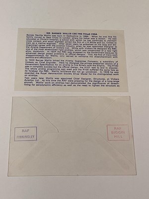 Lot 2236 - BARNES WALLIS; a first day cover postmark 1976...
