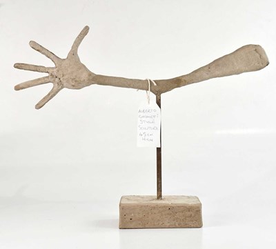 Lot 1345 - An Alberto Giacometti style concrete sculpture...