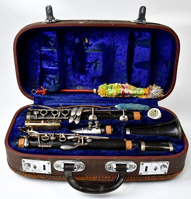 Lot 463 - LARK; a clarinet, numbered M4001, in fitted...