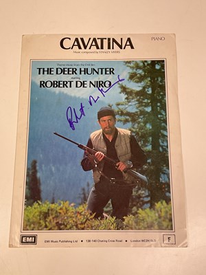 Lot 2293 - ROBERT DE NIRO; the music score for The Deer...