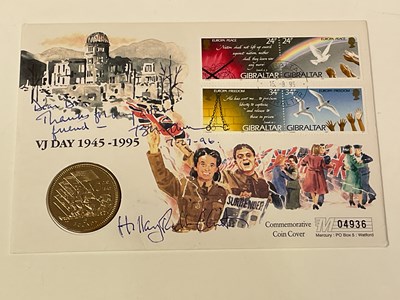 Lot 2237 - BILL & HILLARY CLINTON; a first day cover...