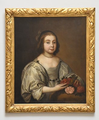 Lot 1752 - DUTCH SCHOOL; oil on canvas portrait of Mary...
