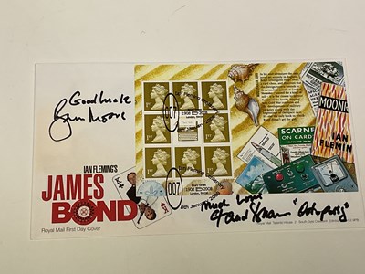 Lot 2290 - JAMES BOND; a first day cover postmarked 2008...