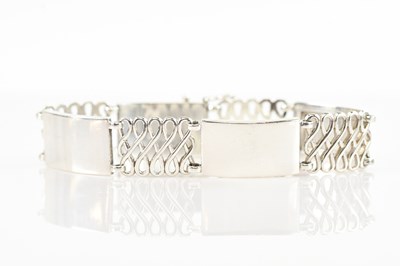 Lot 115 - HARALD NIELSEN FOR GEORG JENSEN; a sterling...