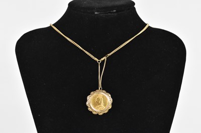 Lot 297 - A Victorian Jubilee head full sovereign, 1890,...