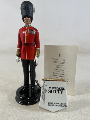 Lot 234 - MICHAEL J SUTTY; a limited edition porcelain...