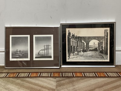 Lot 1730 - TREVOR GRIMSHAW (1947-2001); pencil signed...