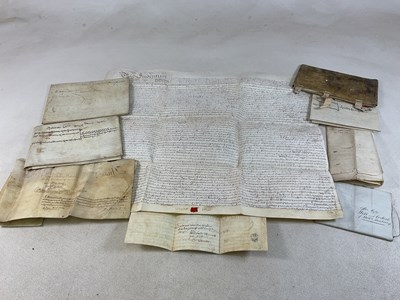 Lot 275 - A group of ten predominantly 18th century...
