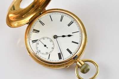 Lot 1571 - FRENGLEY BROTHERS, DUBLIN; an 18ct yellow gold...