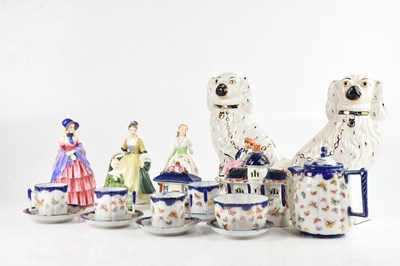 Lot 218 - ROYAL DOUTON; a collection of figures...