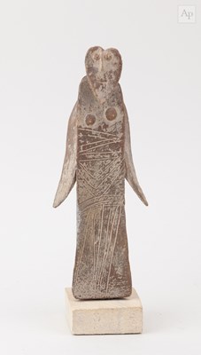 Lot 327 - JOHN MALTBY (1936-2020); a stoneware sculpture...