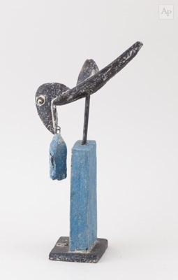 Lot 328 - JOHN MALTBY (1936-2020); a stoneware sculpture...