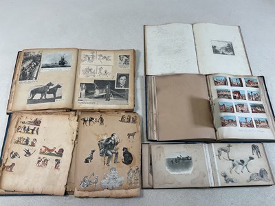 Lot 272 - A collection of five Victorian and later scrap...