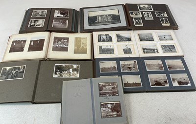 Lot 274 - A collection of seven photograph albums to...