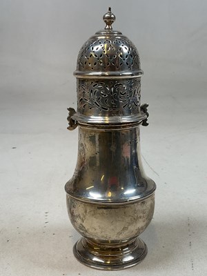 Lot 481 - HENRY BOURNE; a late Victorian hallmarked...