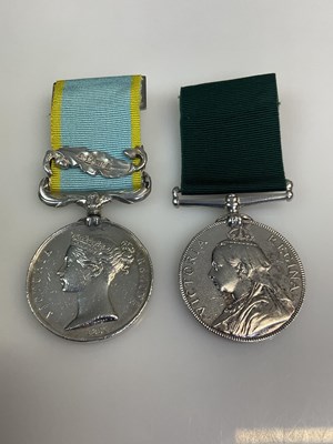 Lot 27 - An unnamed Crimea Medal with Alma clasp and a...