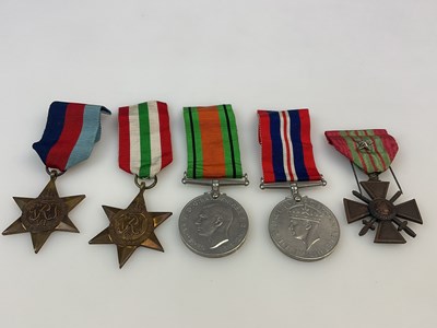 Lot 1 - A WWII medal group, comprising the 1939-1945...