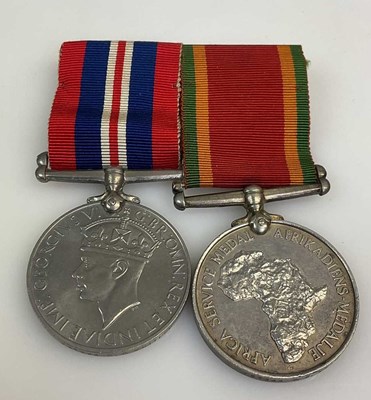 Lot 23 - A pair of WWII Medals, comprising the...