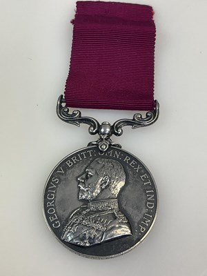 Lot 61 - A George V Army Long Service and Good Conduct...