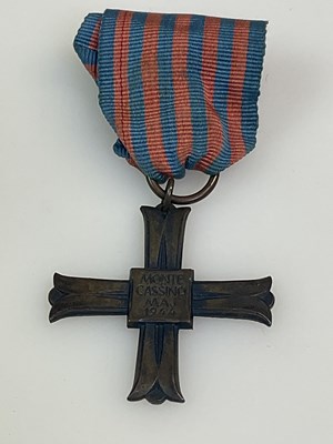 Lot 18 - A Polish Monte Cassino Commemorative Cross,...