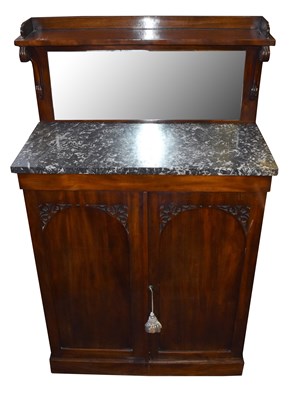 Lot 1576 - A small 19th century mahogany chiffonier