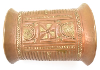 Lot 488 - A vintage North Cameroon copper African Igbo...