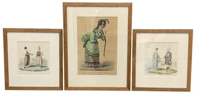 Lot 246 - Three early 20th century framed colour...