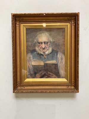 Lot 1739 - JOHN R HOUSTER; a 19th century watercolour on...
