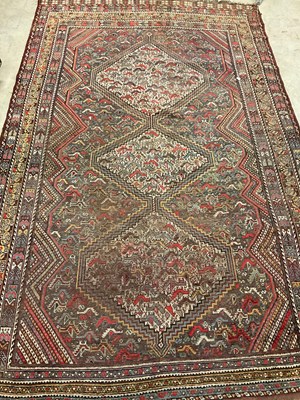Lot 662 - A hand knotted Senneh rug, 295 x 190cm.