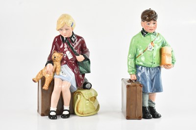 Lot 190 - ROYAL DOULTON; two figures, HN3202 'The Boy...