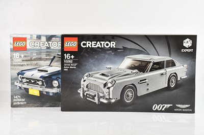 Lot 610 - LEGO; two boxed model kits comprising 10265...
