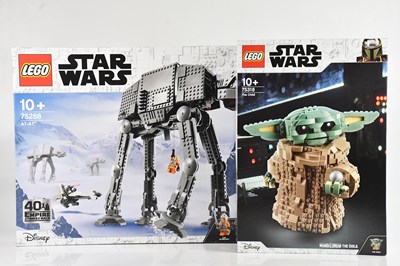 Lot 609 - LEGO; two boxed model kits comprising 75318...
