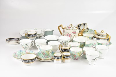 Lot 325 - SHELLEY; a 'Melody' pattern part tea service...