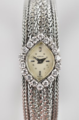 Lot 1009 - GUBELIN; a lady's cocktail watch with diamond...