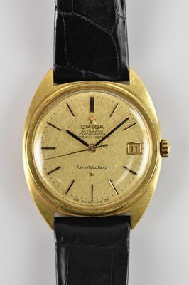 Lot 1026 - OMEGA; a gentleman's automatic chronometer...