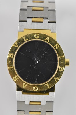 Lot 1020 - BULGARI BVLGARI; a lady's 18ct gold and...