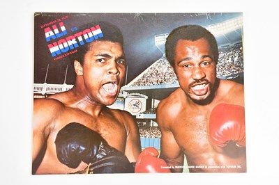 Lot 411 - A Muhammad Ali vs Ken Norton, September 28th...
