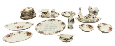 Lot 631 - ROYAL ALBERT; a small quantity of 'Old Country...
