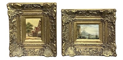 Lot 241 - A modern oil on board, coastal scene,...