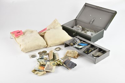 Lot 683 - A collection of Victorian and later coins,...
