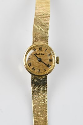 Lot 1574 - BUECHE GIROD; a lady's 9ct gold wristwatch,...