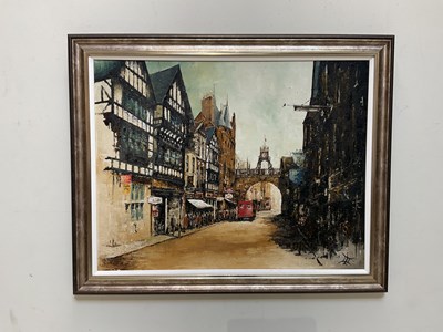 Lot 1710 - LATE 20TH CENTURY ENGLISH SCHOOL; oil on...