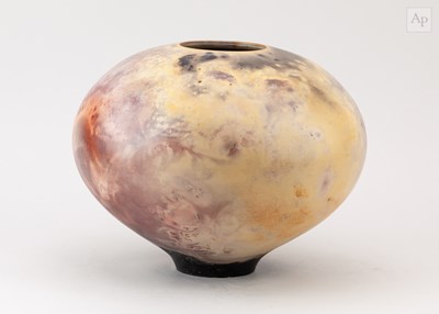 Lot 338 - JON BULL; a globular stoneware celestial...