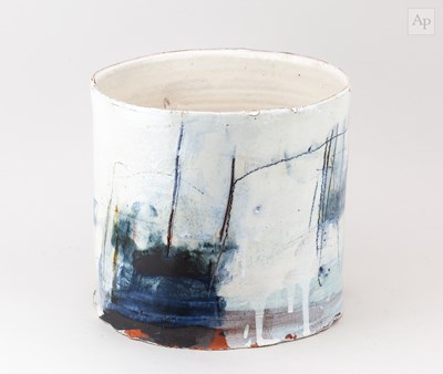 Lot 49 - BARRY STEDMAN (born 1965); a large cylindrical...