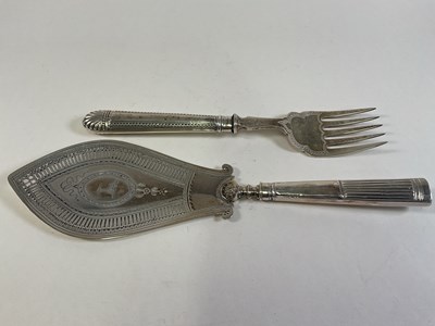 Lot 583 - PETER & ANN BATEMAN; a George III hallmarked...