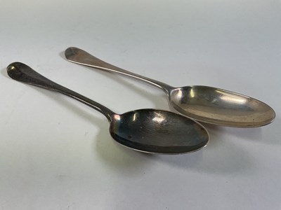 Lot 571 - JAMES WILKS; a George II hallmarked silver...