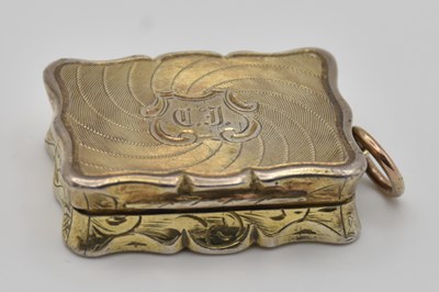 Lot 1096 - EDWARD SMITH; a Victorian hallmarked silver...