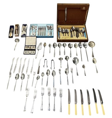 Lot 1017 - A large quantity of assorted silver plated...
