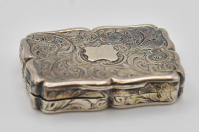 Lot 1058 - NATHANIEL MILLS; a Victorian hallmarked silver...