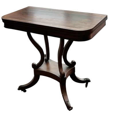 Lot 81 - An early 19th century Regency rosewood,...